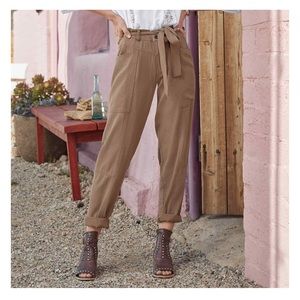 New- Sundance fluid days cropped pant -#303